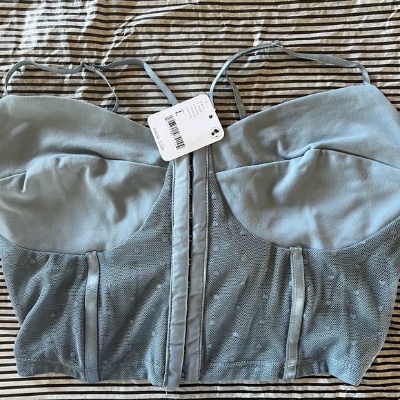 Free People Night Rhythm Cami size Large NWT - Picture 2 of 3